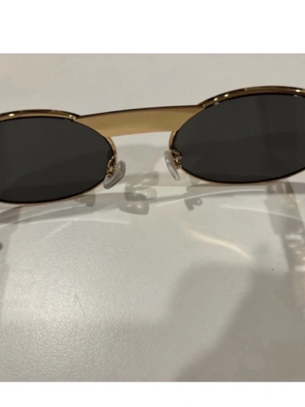 Fendi x Versace Collab Mens V3 Sunglasses NEW Black Gold With Case Cloth and Box